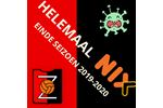 Einde seizoen 2019-2020