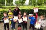 Laatste training jongste jeugd